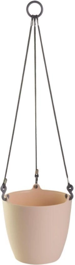 Pot de fleurs suspendu Ariella 21 cm rose