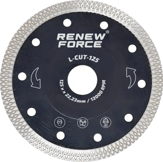 Disque diamant RENEW FORCE L-cut 125 mm - 1 pièce