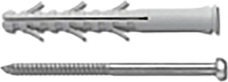 Cheville de cadre à tête hexagonale 10 × 80 mm, 25 pcs