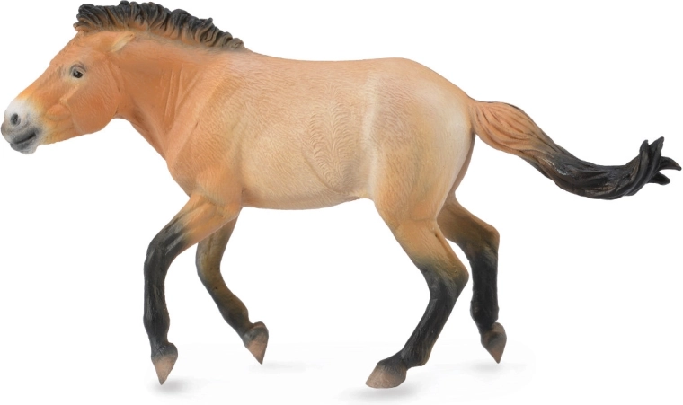 Figurine en plastique du cheval de Przewalski