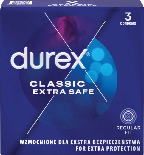 Préservatifs Durex Extra Safe 3 pièces