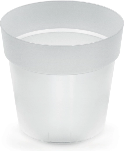 Pot de fleurs transparent Grower 10,9 cm