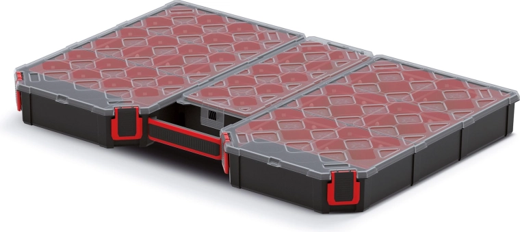 Organiseur TAGER avec couvercle transparent 577 × 390 × 60 mm