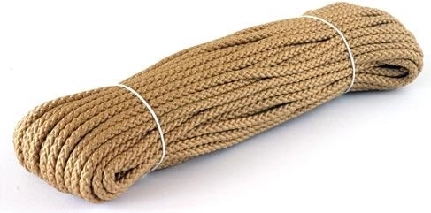 Corde tressée en polypropylène sans âme 6 mm, 20 m, camouflage