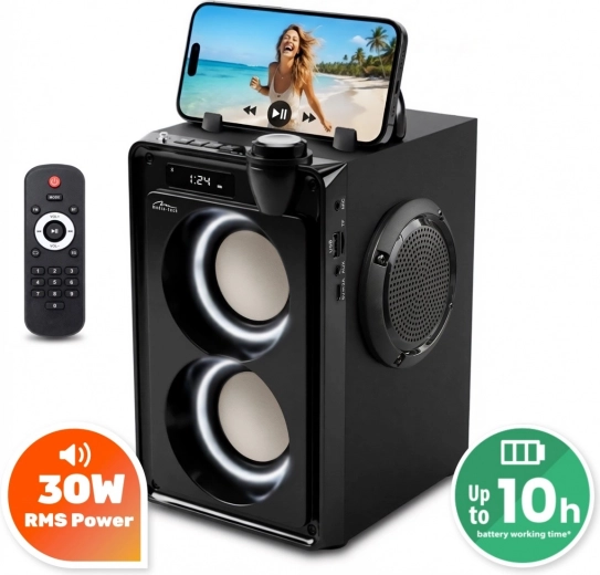 Enceinte de soirée portable Overbox avec Bluetooth 5.3