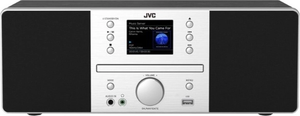 Système audio compact tout-en-un JVC RD-E874B noir