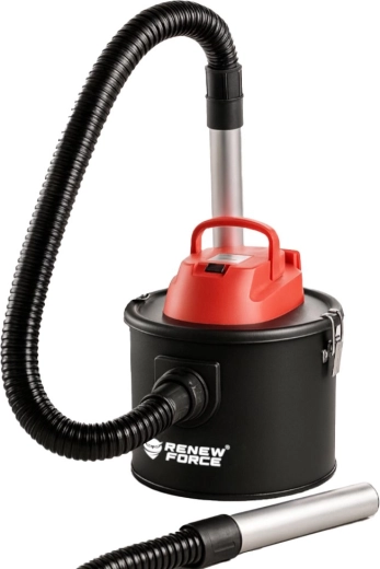 Aspirateur industriel sans sac pour cendres Renew Force 10 l 800 W avec filtre HEPA et gants