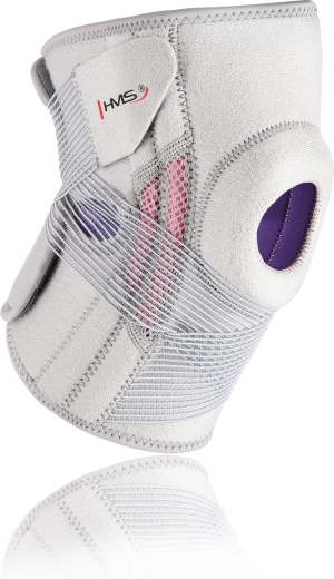 Bandage de genou HMS gris clair
