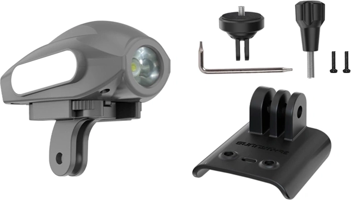 Adaptateur de montage Sunnylife avec lumière pour drone DJI Avata 2