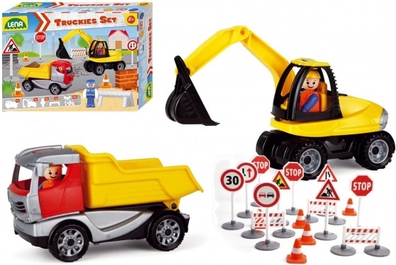 Ensemble de construction Truckies avec accessoires