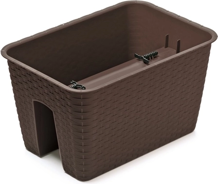 Jardinière de rambarde Ratolla 40 cm umbra