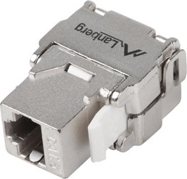 Module keystone RJ45 Cat6 FTP sans outil 180° - 1 pièce