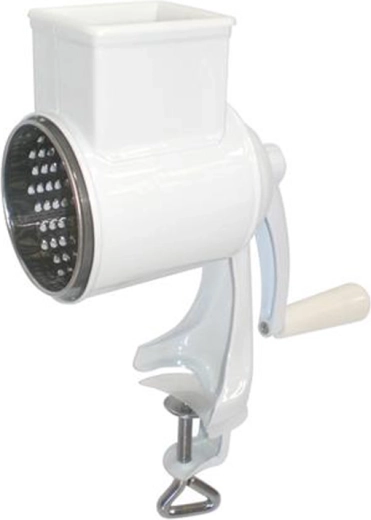 Moulin métallique pour chapelure et noix avec poignée en plastique