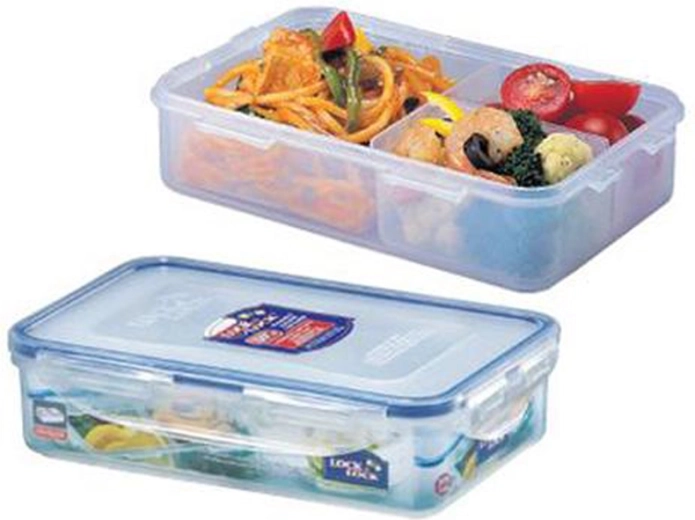 Boîte alimentaire LOCKnLOCK avec 3 compartiments 800 ml