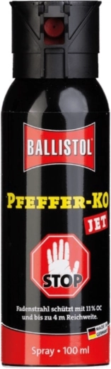 Spray au poivre de défense BALLISTOL KO JET 100 ml