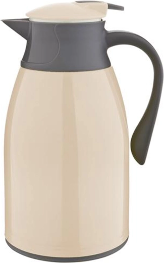 Thermos de table en plastique TORO 1 L avec ampoule en verre et bouchon doseur