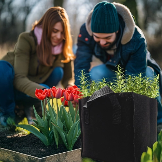 Sac de culture en textile avec poignées 11,5 l
