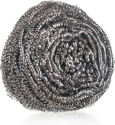 Tampon à récurer en acier inoxydable 40 g Jumbo