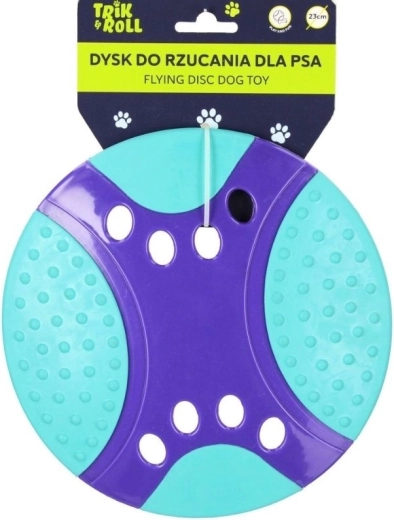 Disque pour chiens bleu-violet