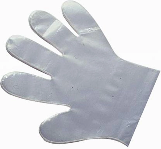 Gants en plastique jetables transparents TORO, 50 pcs