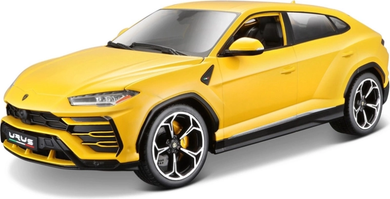 Modèle Lamborghini Urus à l'échelle 1:18 jaune