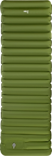 Matelas de randonnée gonflable avec pompe intégrée NILS Camp NC4402 vert