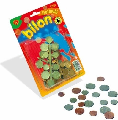 Pièces polonaises en plastique zloty – kit éducatif