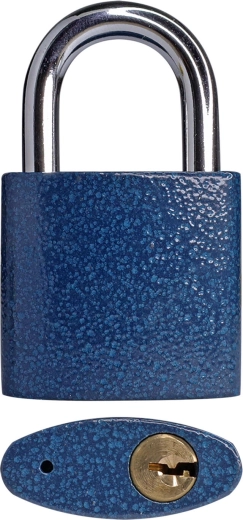 Cadenas STAR 38 mm, bleu, 3 clés