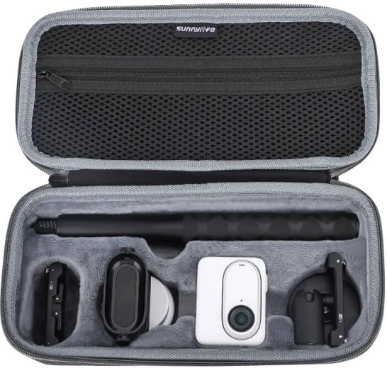 Étui de protection Sunnylife pour Insta360 GO 3 et GO 3S (noir)