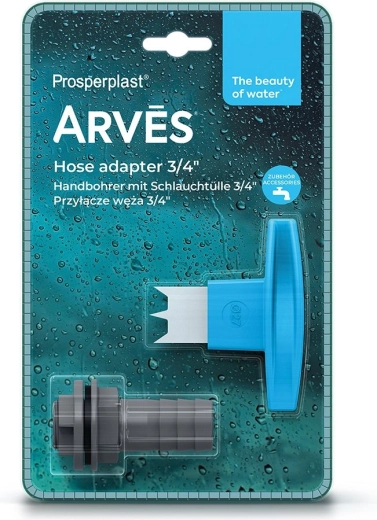 Raccord de tuyau 3/4" pour tonneaux d’eau de pluie Prosperplast