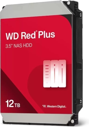 Western Digital WD Red Plus 12 To HDD 3,5" pour NAS