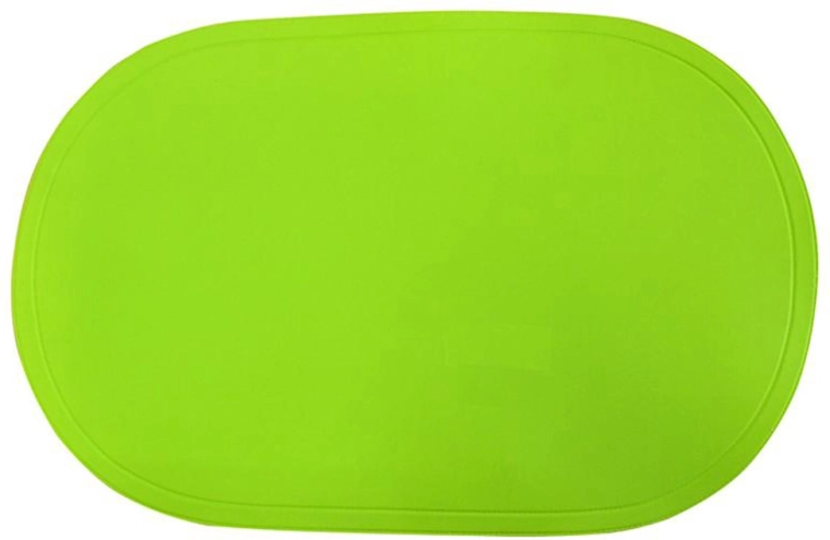 Set de table ovale en plastique TORO 29 × 44 cm vert