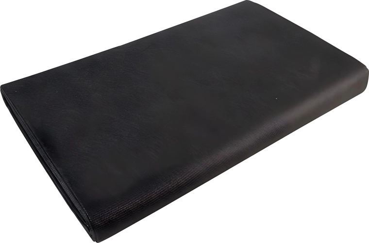 toile non tissée noire 1,1 × 10 m 50 g/m²