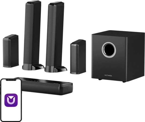 Ultimea Apollo S90 barre de son 9.1 avec Dolby Atmos et éclairage RGB