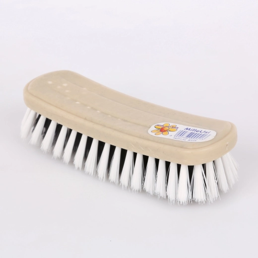 Brosse à chaussures bicolore en bois de qualité
