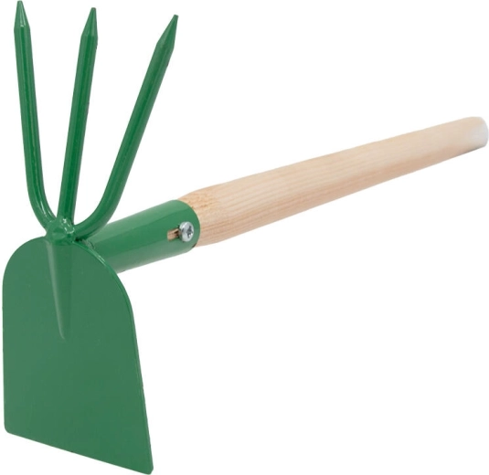 Sarcloir à trois dents avec manche 50 cm