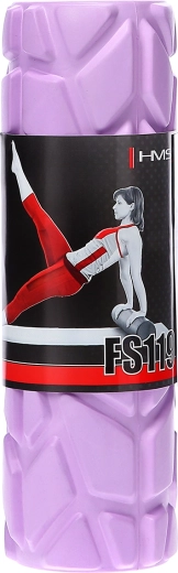 Rouleau de massage en mousse 30 cm violet HMS