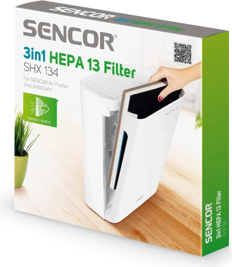 Filtre HEPA 13 Sencor SHX 134 pour purificateur d’air SHA 8400WH