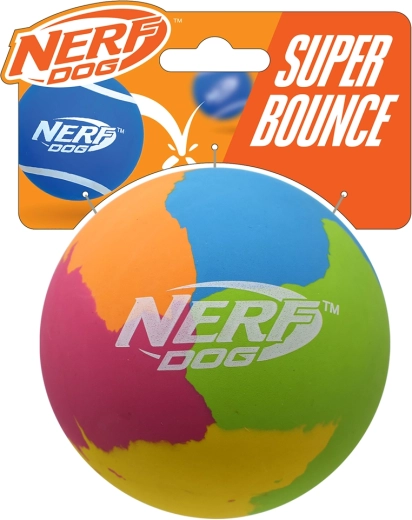 Nerf Dog balle en caoutchouc super rebond 9,5 cm