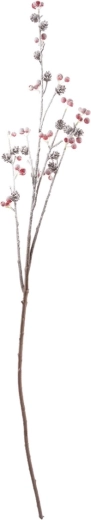 Branche avec baies en plastique 97 cm