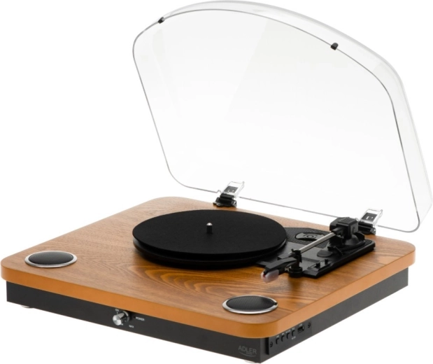 Platine vinyle ADLER AD 1914 avec USB et Bluetooth
