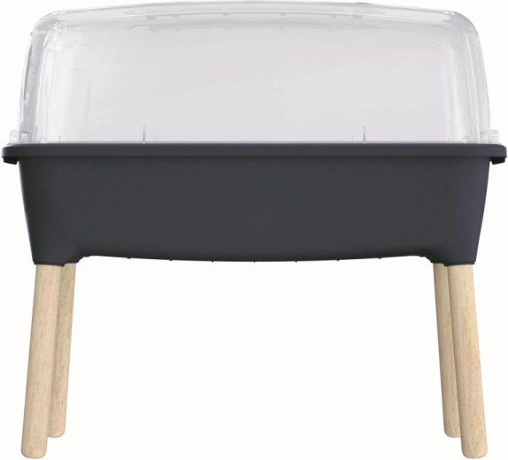 Sadbovač Respana Planter Wood High 78 cm – anthracite