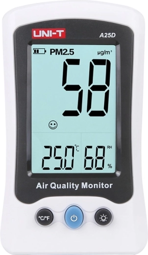Uni-T A25D mesureur de qualité de l’air PM2,5