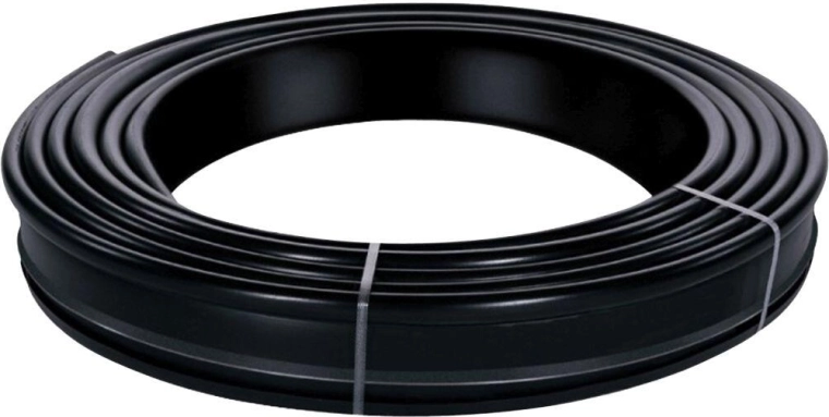 Bordure de gazon Garden Diamond 11,5 cm × 6 m noire