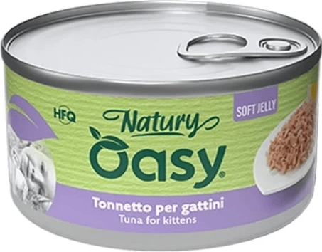 Oasy Nature Soft Jelly thon pour chatons 150 g