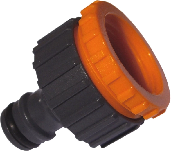 Adaptateur de robinet pour tuyaux d’arrosage 1/2" et 3/4"