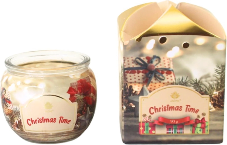 Bougie parfumée en verre Canneberge et clou de girofle 90 g