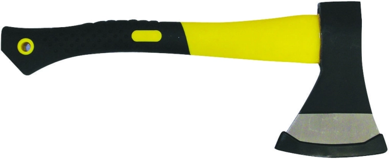 Hache 600 g avec manche en fibre de verre