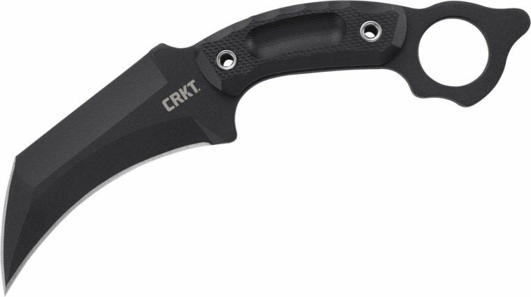 CRKT Du Hoc Black couteau de combat karambit 12,9 cm avec étui