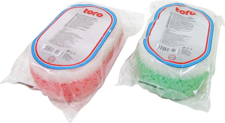 Éponge de massage Standard avec couche de massage blanche